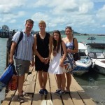 Karen Butler and family - British customer