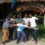 Somnath Samal and friends - Indian customer