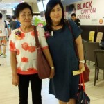 Suriati and mom - Indonesian customer