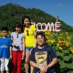 Tom Lee and family - Singaporean customer