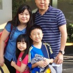 Irene and family - Singaporean customer