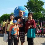 Debbie and family - Indonesian customer